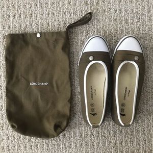 Longchamp Le Pliage flat shoes size 36